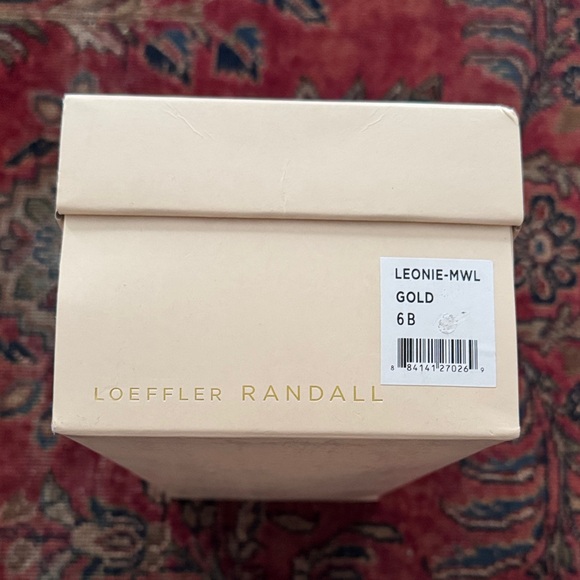 Loeffler Randall Gold Woven Flats - Picture 7 of 7